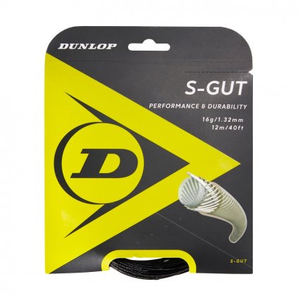 Tenis struny DUNLOP S-GUT 16G 1,30 mm (délka 12 m) (Velikost Univerzální)