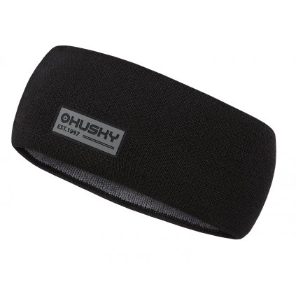 Pánská merino čelenka Merband 1 černá (Velikost L-XL)