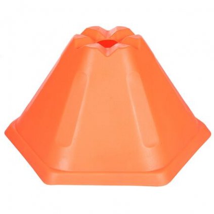 Hex Marker 6in víceúčelové mety oranžová