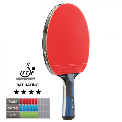 Stolní tenis pálka DUNLOP EVOLUTION 2000 (Velikost Univerzální)