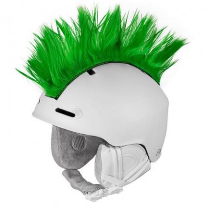Funny Kit dekorace na přilbu zelená