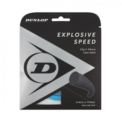 Tenis struny DUNLOP EXPLOSIVE SPEED 17G 1,25 mm (délka 12 m) (Velikost Univerzální)