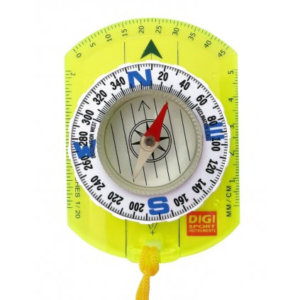 Digi Sport Buzola Ergonomic s neonovou destičkou