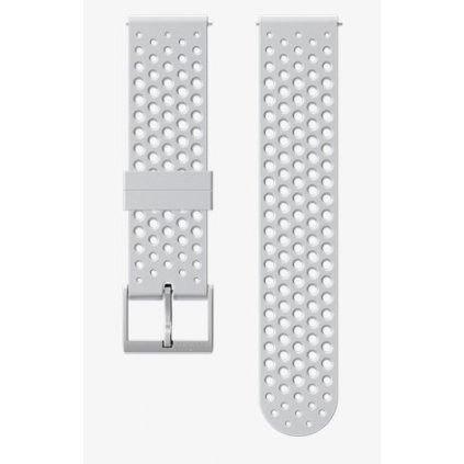 Suunto 20mm Athletic 1 Silicone Strap Pebble White Size S