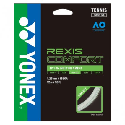 Tenisový výplet YONEX REXIS COMFORT 125 - 200 m