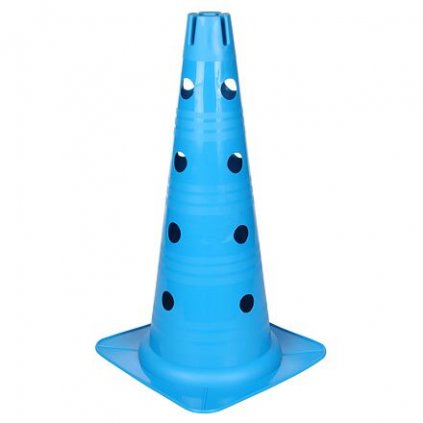 Vario kužel s otvory modrá 46 cm