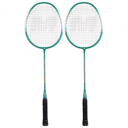 Classic set badmintonová raketa zelená