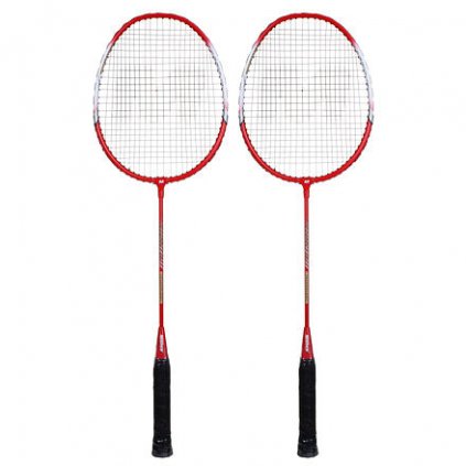 Classic set badmintonová raketa červená