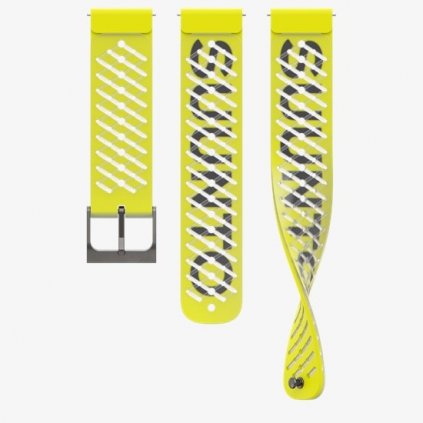 Suunto Řemínek Athletic 5 Silicone Lemon Yellow S+M pro Vertical a kompatibilní