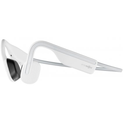Shokz OpenMove – bezpečná Bluetooth  sluchátka před uši, bílá