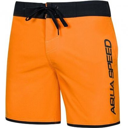 Evan pánské plavecké šortky oranžová (Velikost oblečení M)