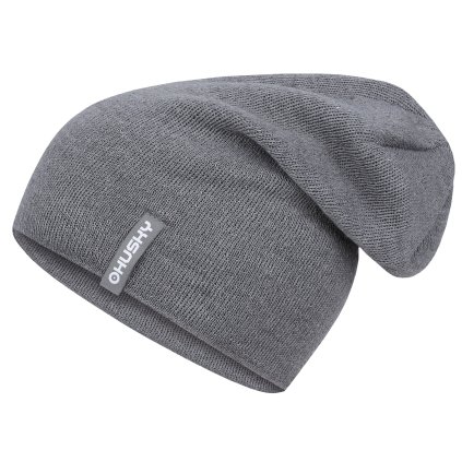 Pánská merino čepice Merhat 2 light grey