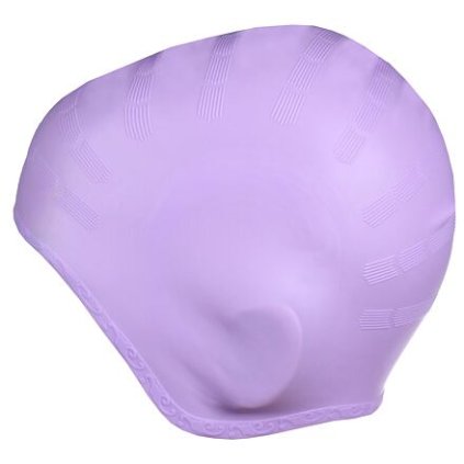 Ear Cap plavecká čepice fialová