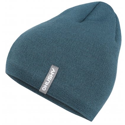 Pánská merino čepice Merhat 3 dark turquoise