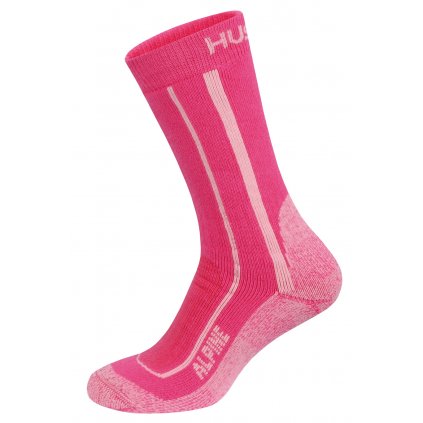 Ponožky Alpine pink