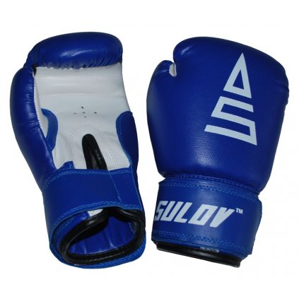 Box rukavice SULOV® PVC, modré (Box velikost 4oz)