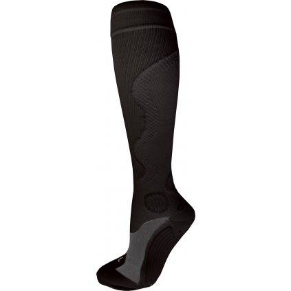 Kompresní sportovní ponožky WAVE, černé (Bota velikost M)