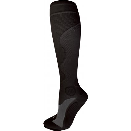 Kompresní sportovní ponožky WAVE, černé