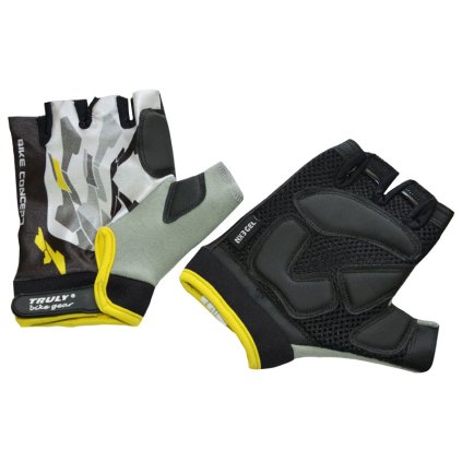 Cyklorukavice TRULY® TOP NX3GEL, žlutá (Oblečení velikost L)