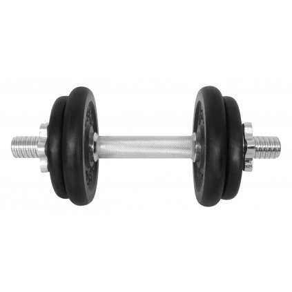 Činka nakládací LIFEFIT® jednoruční 10 kg, 30mm tyč/4x kotouč