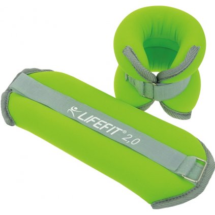 Neoprenová zátěž LIFEFIT® kotník/zápěstí S2 2x2,0kg