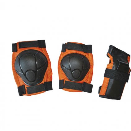 In-line chrániče TRULY® NAIVE SET, oranžové (Chrániče velikost L)