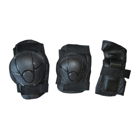 In-line chrániče TRULY® NAIVE SET, černé (Chrániče velikost L)