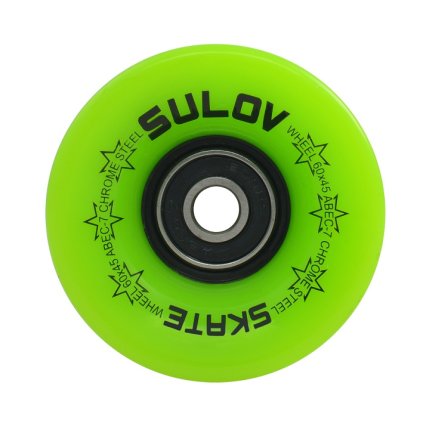 Kolečka Penny board LEMON GREEN 60 x 45mm 85A, sada 4ks, s ložisky