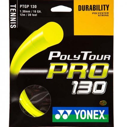 Tenisový výplet YONEX PolyTour PRO 130 - 200 m