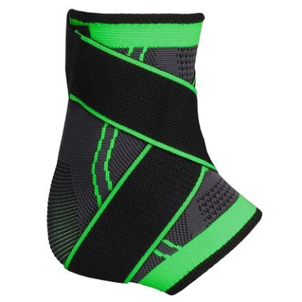 AN02 bandáž na kotník zelená (Velikost oblečení M)