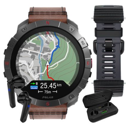 Polar Grit X2 Pro Titan bronz +tříletá záruka +sluchátka jako dárek