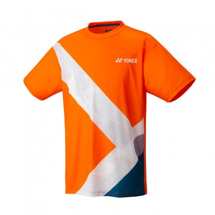 Unisex triko YONEX 0044 - oranžové (Velikost XS, kód KCTYM00444_1-21-503)