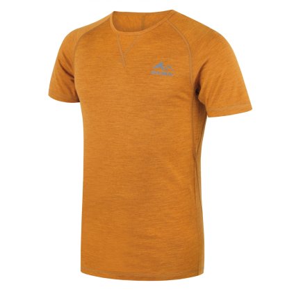 Merino termoprádlo triko Mersa M mustard