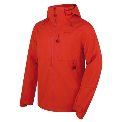 Pánská softshell bunda Sauri M red (Velikost S)