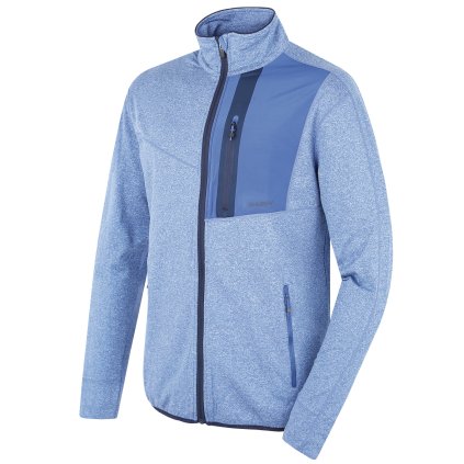 Pánská mikina na zip Ane M blue