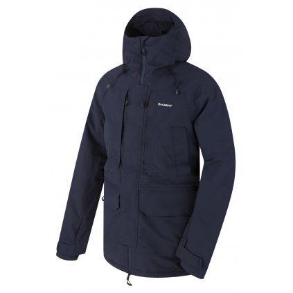Pánská hardshell bunda Nigalo M dk. blue