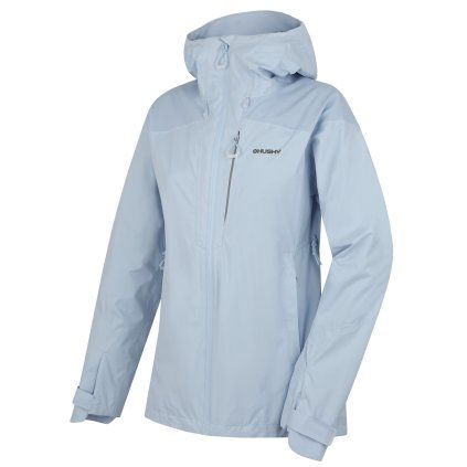 Dámská hardshell bunda Nicker L light blue (Velikost L)