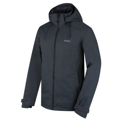 Pánská hardshell bunda Nelory M grey (Velikost L)