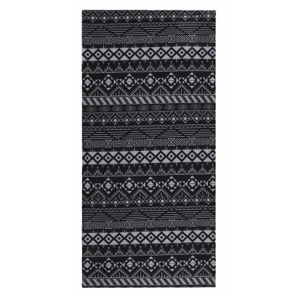 multifunkční šátek Printemp grey triangle stripes