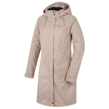 Dámský hardshell kabát Nut L beige (Velikost L)