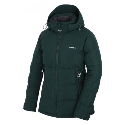 Dámská plněná zimní bunda Norel L dark green