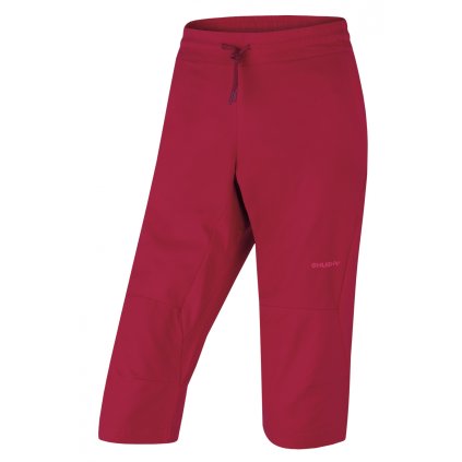 Dámské outdoorové 3/4 kalhoty Speedy L magenta