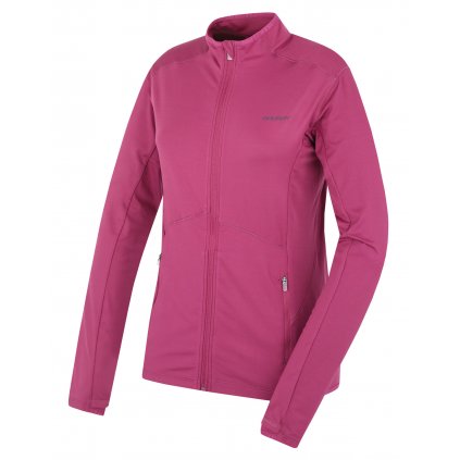 Dámská mikina na zip Tarp zip L dk. magenta