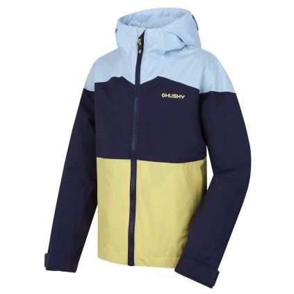 Dětská hardshell bunda Nicker K light green (Velikost 122)