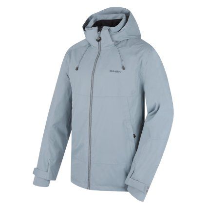 Pánská hardshell bunda Nelory M light blue (Velikost L)