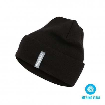 Dámská merino čepice Merhat 4 black