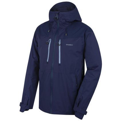 Pánská hardshell bunda Nicker M blue (Velikost L)
