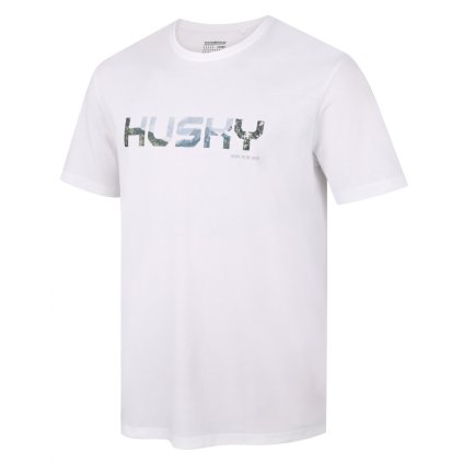 Pánské bavlněné triko Tee Wild M white