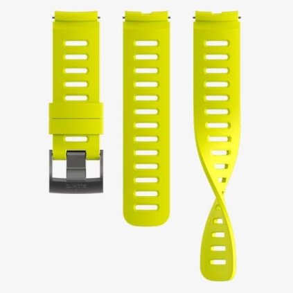 Suunto Řemínek Dive 1 Silicone Lemon Yellow S+M pro Ocean a kompatibilní