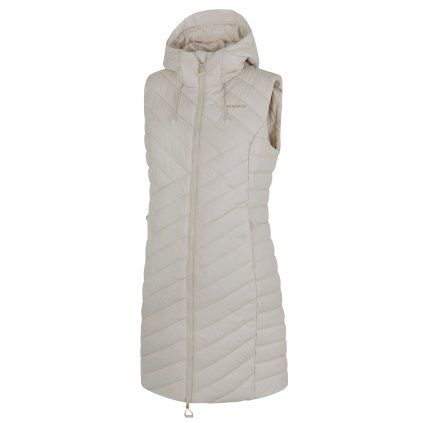 Dámská hardshell vesta Napi L beige (Velikost L)